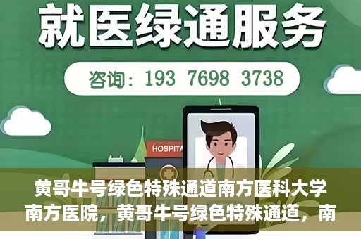 黄哥牛号绿色特殊通道南方医科大学南方医院，黄哥牛号绿色特殊通道，南方医科大学南方医院的探索与实践