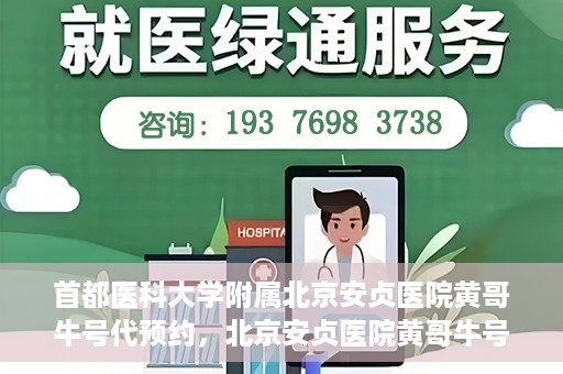 首都医科大学附属北京安贞医院黄哥牛号代预约，北京安贞医院黄哥牛号预约服务解析