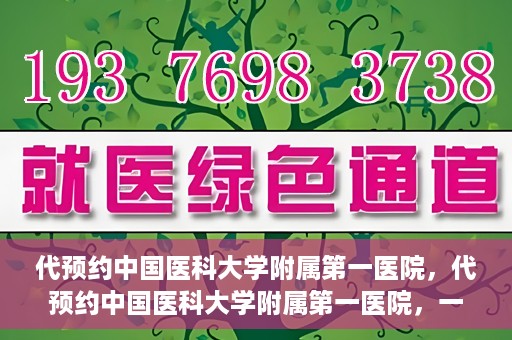 代预约中国医科大学附属第一医院，代预约中国医科大学附属第一医院，一站式医疗预约服务体验
