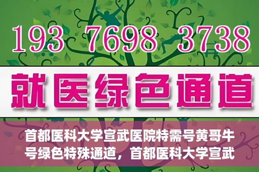 首都医科大学宣武医院特需号黄哥牛号绿色特殊通道，首都医科大学宣武医院特需号黄哥牛号，绿色就医通道独家解析