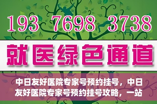 中日友好医院专家号预约挂号，中日友好医院专家号预约挂号攻略，一站式解决您的就医需求