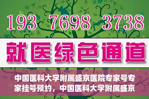 中国医科大学附属盛京医院专家号专家挂号预约，中国医科大学附属盛京医院专家号预约挂号攻略